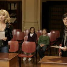 Nancy Brilli e Vincenzo Salemme in un'immagine del film Ex