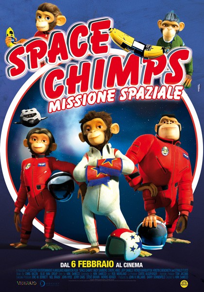 La Locandina Italiana Di Space Chimps 102546