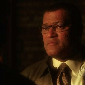 Laurence Fishburne in un momento dell'episodio 'One to go' della serie tv CSI Las Vegas