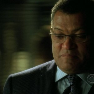 Laurence Fishburne in una scena dell'episodio 'One to go' della serie tv CSI Las Vegas