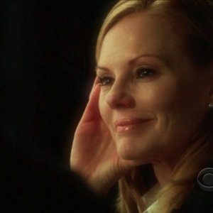 Marg Helgenberger in una sequenza dell'episodio 'One to go' della serie televisiva CSI Las Vegas