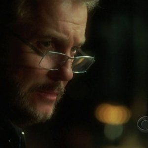 William Petersen in una scena dell'episodio 'One to go' della serie televisiva CSI Las Vegas