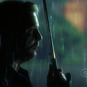 William Petersen in una scena dell'episodio 'One to go' della serie tv CSI Las Vegas