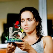 Valeria Golino in una scena del film drammatico Giulia non esce la sera diretto da Giuseppe Piccioni