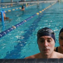 Valerio Mastandrea e Valeria Golino in un'immagine del film drammatico Giulia non esce la sera
