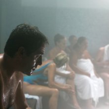 Valerio Mastandrea in un'immagine del film drammatico Giulia non esce la sera, diretto da Giuseppe Piccioni