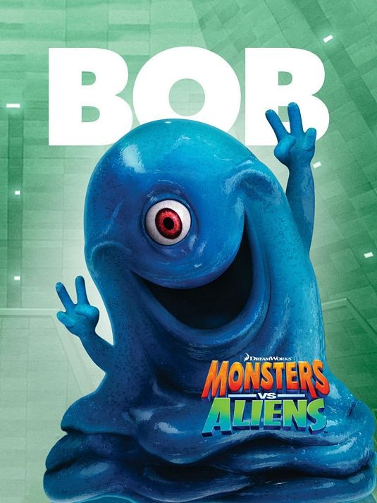 Character Poster Per Mostri Contro Alieni Bob 102886