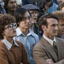 Emile Hirsch e Sean Penn in una scena del film Milk