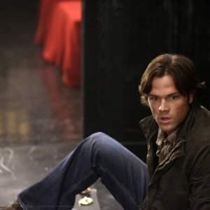 Jared Padalecki in una scena dell'episodio Sex and Violence di Supernatural