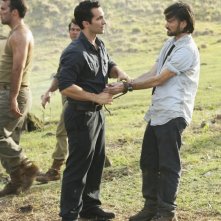 Jeremy Davies e Nestor Carbonell in un momento dell'episodio Jughead di Lost