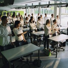 Una scena del film L'onda (Die Welle, 2008)