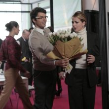 Luca Argentero e Claudia Gerini in una immagine di Diverso da chi?