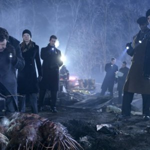 Un momento delle indagini dell'episodio The Transformation di Fringe