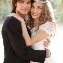 Emanuele Bosi e Maria P. Petruolo in una foto promozionale del film romantico Questo piccolo grande amore