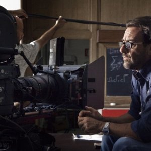 Il regista Riccardo Donna sul set di Questo piccolo grande amore