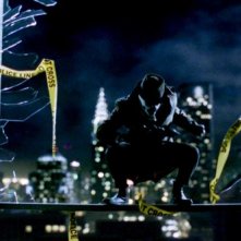 Jackie Earle Haley in una scena del film Watchmen