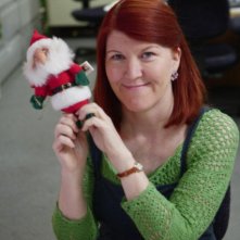 Kate Flannery in una scena dell'episodio Moroccan Christmas di The Office