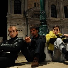 Lorenzo Gleijeses, Giulia Steigerwalt e Nicolas Vaporidis in una scena del film Iago