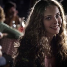 Maria P. Petruolo sul set del film Questo piccolo grande amore