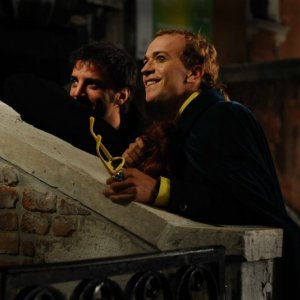 Nicolas Vaporidis e Lorenzo Gleijeses in un'immagine del film Iago