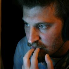 Adrián Biniez sul set del suo film Gigante, in concorso a Berlino 2009