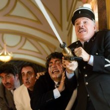 Alfred Molina Andy Garcia Yuki Matsuzaki E Steve Martin In Una Scena Del Film La Pantera Rosa 2 103667