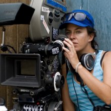 Claudia Llosa sul set del film The Milk of Sorrow (La teta asustada) in concorso a Berlino 2009