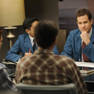 Dylan Walsh in una scena dell'episodio 'Gene Shelly' della serie tv Nip/Tuck