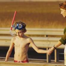 Kacey Mottet Klein e Isabelle Huppert in un'immagine del film Home