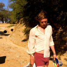 Lars Eidinger con Birgit Minichmayr in una scena del dramma Alle Anderen (Everyone Else) presentato a Berlino 2009