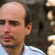 Peter Strickland sul set del film Katalin Varga, in concorso al Festival di Berlino 2009