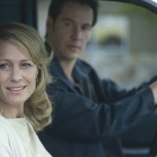 Keanu Reeves e Robin Wright Penn in una scena di The Private Lives of Pippa Lee