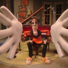 Una scena del film Coraline e la porta magica