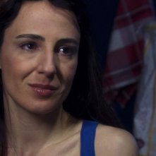 Valentina Carnelutti in una scena del film Una notte blu cobalto