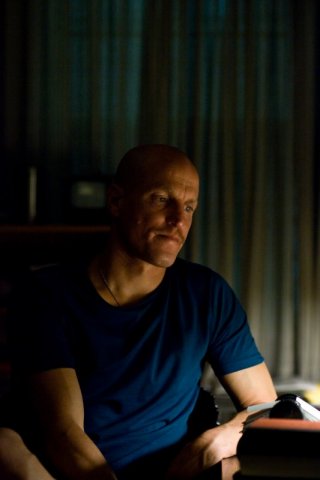 Woody Harrelson in una sequenza del film The Messenger