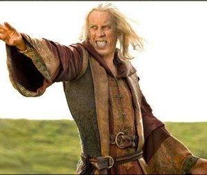 Bruce Spence in una scena dell'episodio Elixir della serie tv 'Legend of the Seeker'