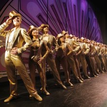 Una scena del documentario Every Little Step, incentrato sulla genesi e la realizzazione del musical A Chorus Line