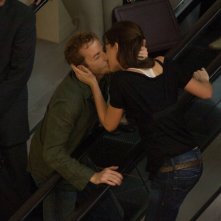 Malik Zidi e Cristiana Capotondi in una scena del film Ex