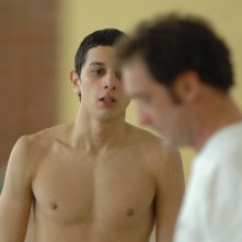 Immagine tratta dal film Welcome (2009) con Firat Ayverdi e Vincent Lindon