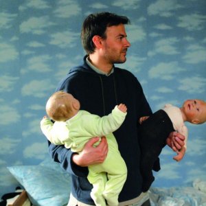 François Ozon sul set del suo Ricky