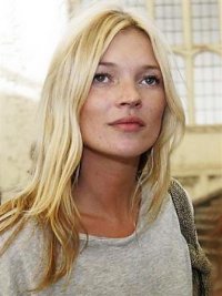 Una foto della modella Kate Moss