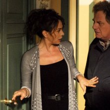 Elena Sofia Ricci e Antonello Fassari in una delle puntate della terza stagione de I Cesaroni