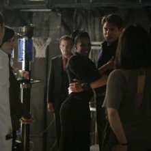 Il cast in una scena dell'episodio 'Reset' della serie tv Torchwood