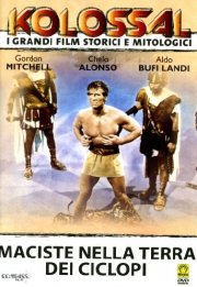 La locandina di Maciste nella terra dei Ciclopi