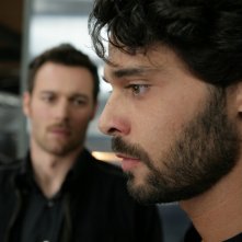 Luca Seta e Giorgio Marchesi in una scena dell'episodio Ossessione de Il bene e il male