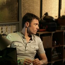 Marco Falaguasta in un momento dell'episodio Il concorso de Il bene e il male