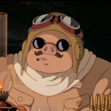 Un'immagine del film Porco Rosso