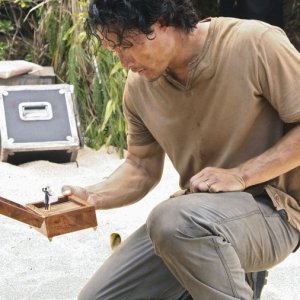 Yunjin Kim in un momento dell'episodio This Place Is Death di Lost