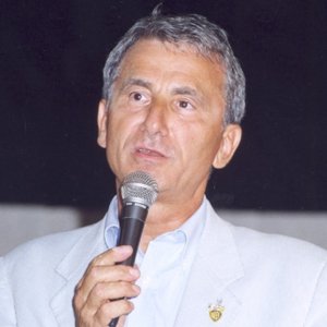 Giuseppe Laganà in occasione del Premio Pulcinella Oro - Positano 2005