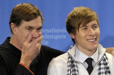 Berlinale 2009: Gus Van Sant e Dustin Lance Black durante la presentazione di Milk.